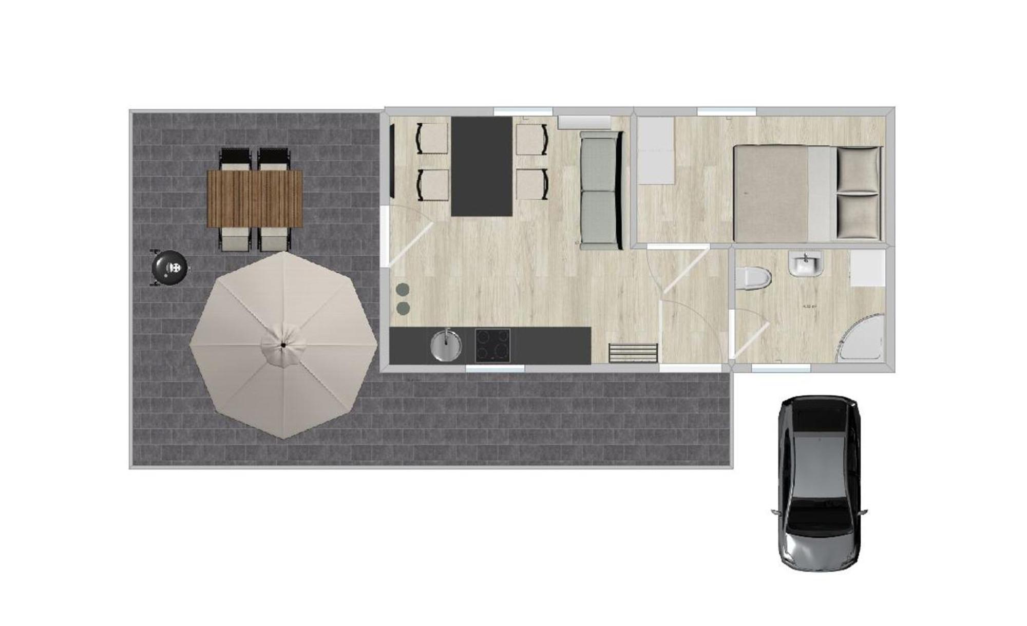 Ferienhaus Seekoje Neustadt-Glewe Εξωτερικό φωτογραφία